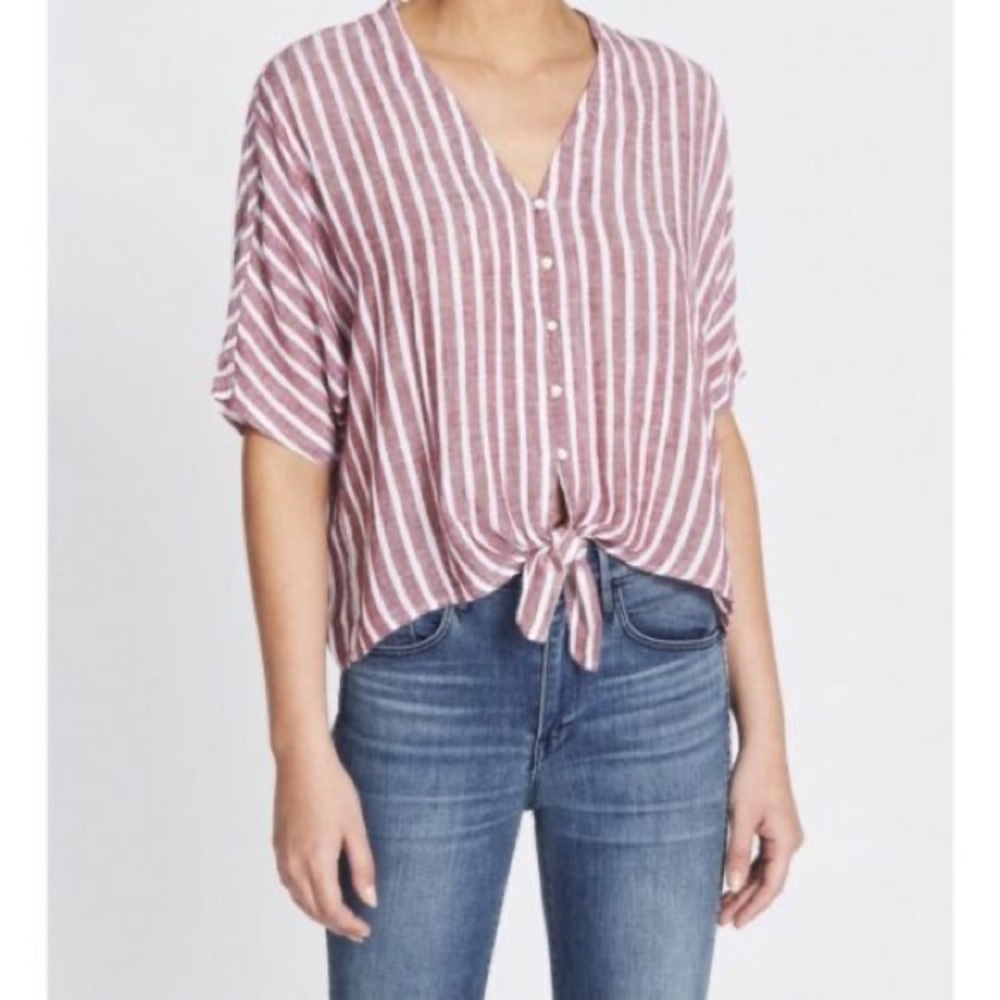 Rails Thea Tie Front Top Small